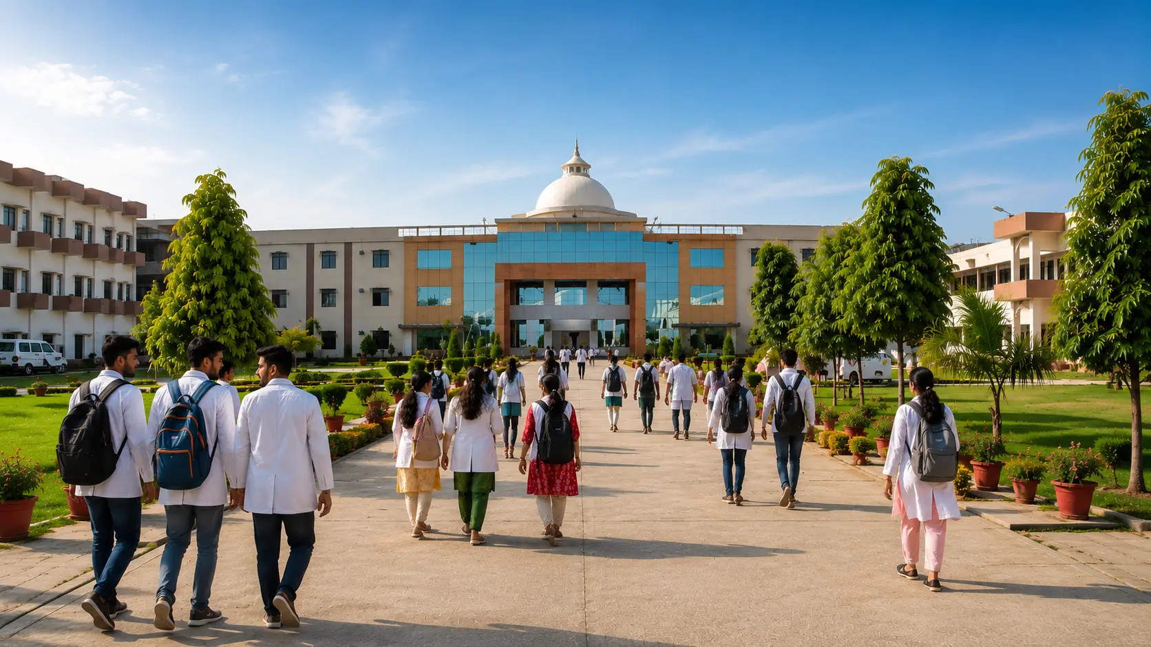 Campus Background View